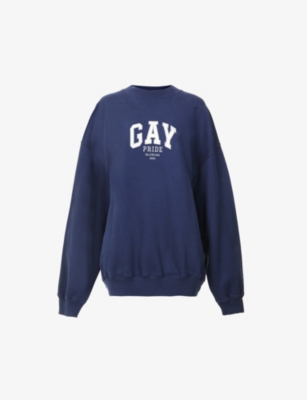 Balenciaga hot sale pride hoodie