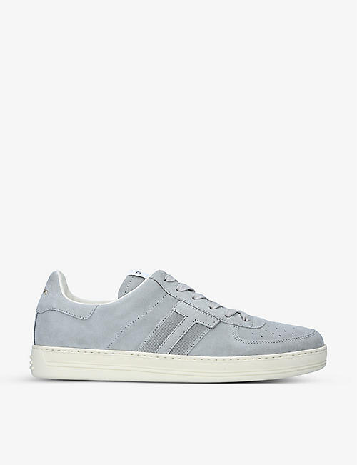 TOM FORD: Radcliffe suede low-top trainers