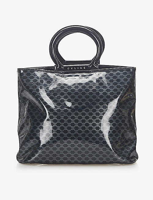 RESELLFRIDGES: Pre-loved Celine Macadam PVC and leather tote bag