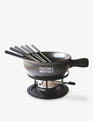 PAXTON & WHITFIELD: Ceramic fondue set for six