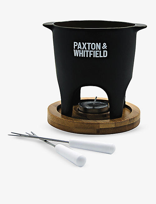 PAXTON & WHITFIELD: Ceramic fondue set for two