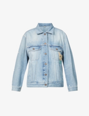 Gucci denim jacket on sale womens