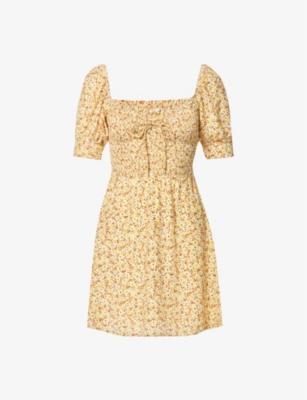 FAITHFULL THE BRAND - Dulcia floral-print woven mini dress | Selfridges.com
