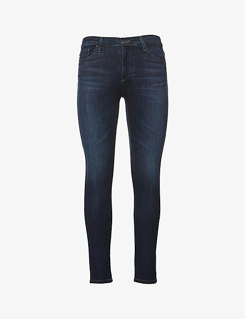 AG: Prima skinny mid-rise stretch-denim jeans