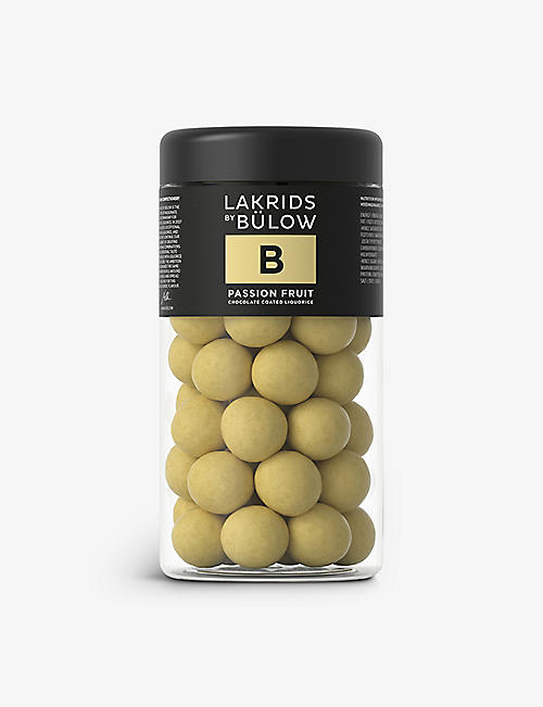 LAKRIDS BY BULOW: Lakrids by Bülow B white chocolate and passionfruit liquorice 295g