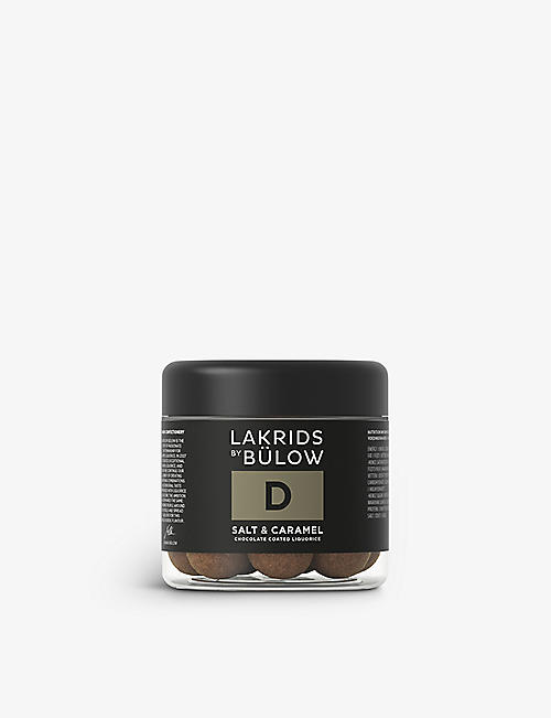 LAKRIDS BY BULOW: Salt & Caramel chocolate liqourice 125g