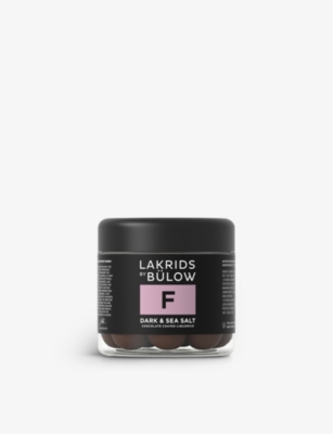 LAKRIDS BY BULOW: Dark & Sea Salt chocolate coated liquorice 125g