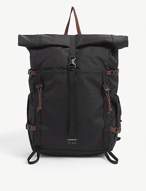 SANDQVIST: Forest Hike recycled-nylon backpack