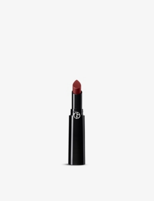 Giorgio Armani Lip Power Long-lasting Satin Lipstick In 504