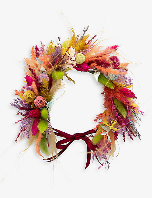 YOUR LONDON FLORIST: Rainbow dried flower crown