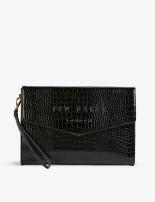 Ted Baker Mirise Rope-chain Mini Faux-leather Clutch Bag in