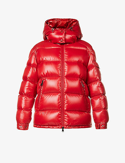MONCLER: Maire padded shell-down coat