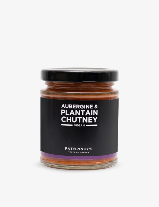 Pat & Pinky’s Aubergine Plantain chutney 190g