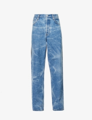 dries van noten 22ss pine denim