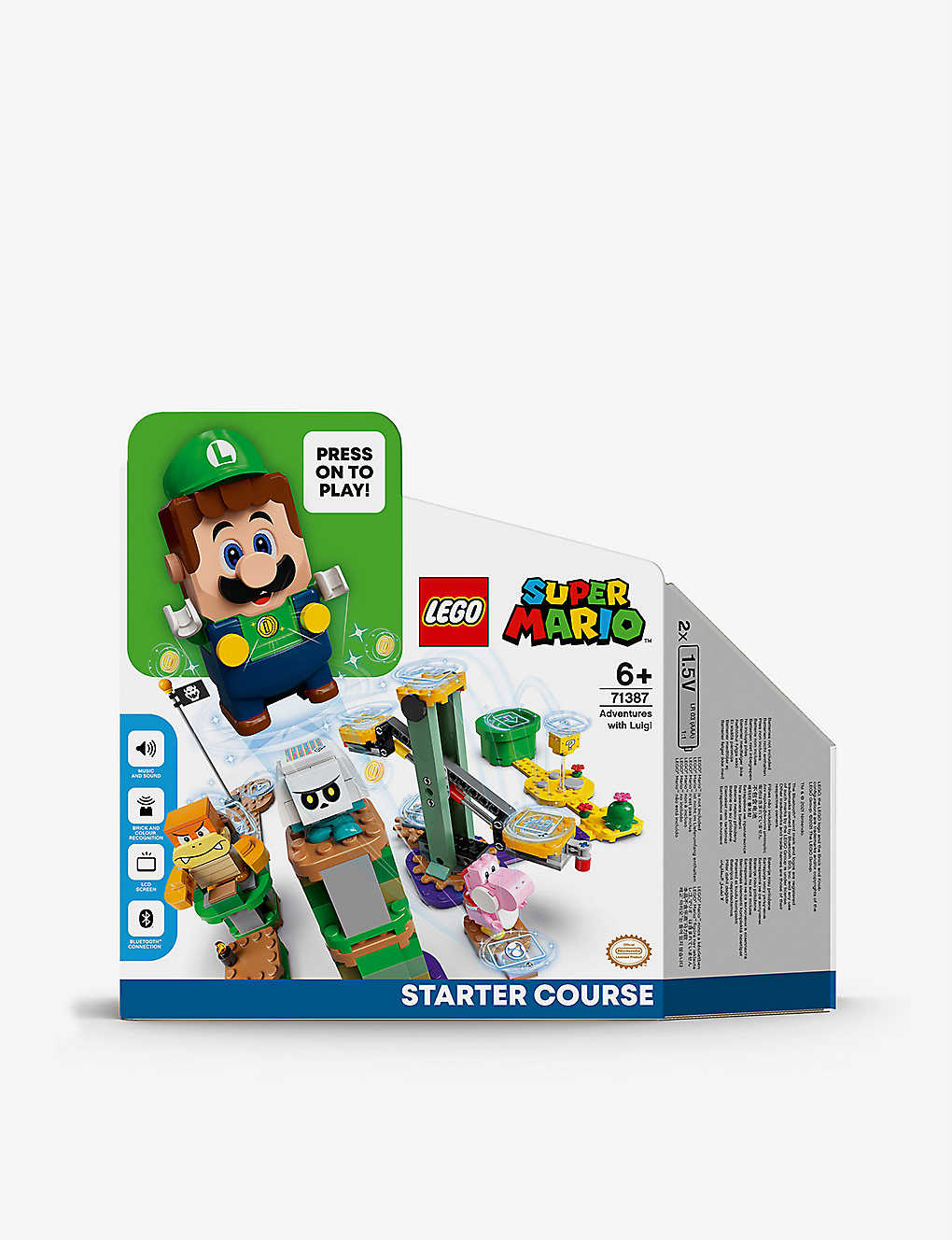 undefined | LEGO LEGO® Super Mario™ 71387 Adventures with Super Mario Luigi starter set