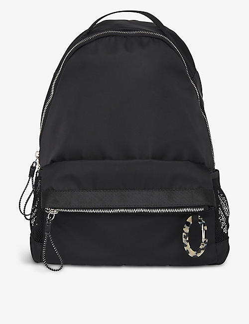 WHISTLES: Kodi top-handle recycled-nylon backpack