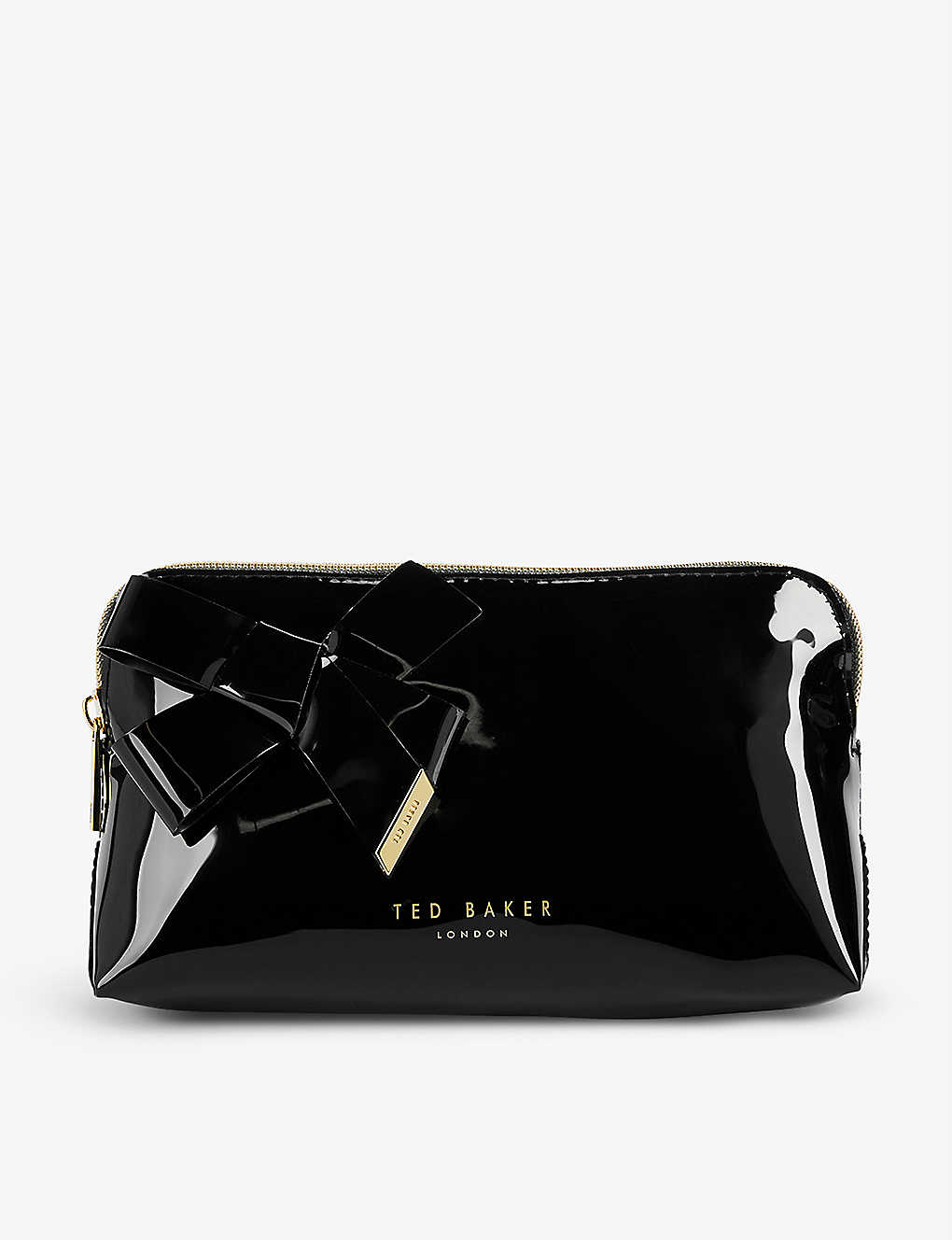 Ted Baker Nicolai Knot-bow Make-up Bag In Black