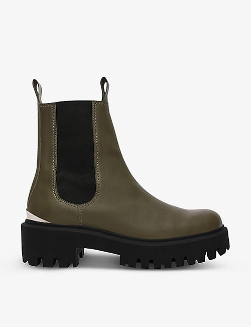 MAJE: Felsea leather Chelsea boots