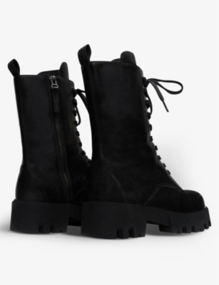 black biker boots ladies