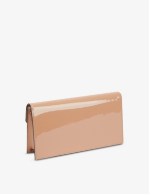 CHRISTIAN LOUBOUTIN Loubi54 logo-plaque leather clutch bag