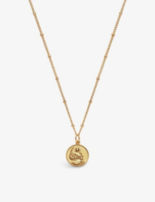 La Maison Couture Womens With Love Darling #1 Abundantia 14ct Yellow Gold-plated Vermeil Sterling-silver Necklace