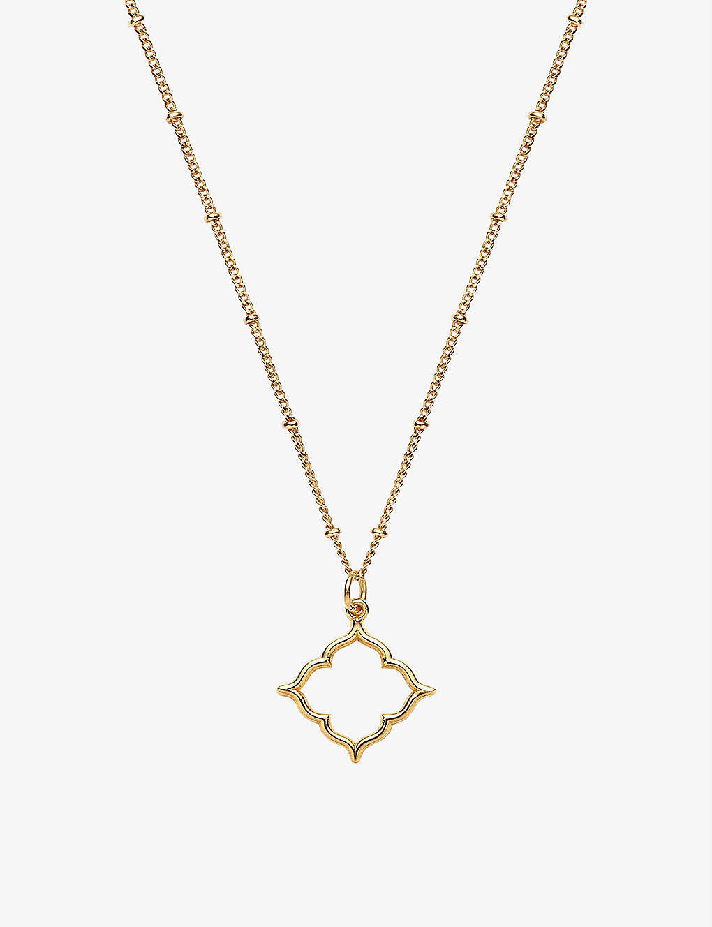 La Maison Couture With Love Darling #11 Community 14ct Yellow Gold-plated Vermeil Sterling-silver Pendant Necklace