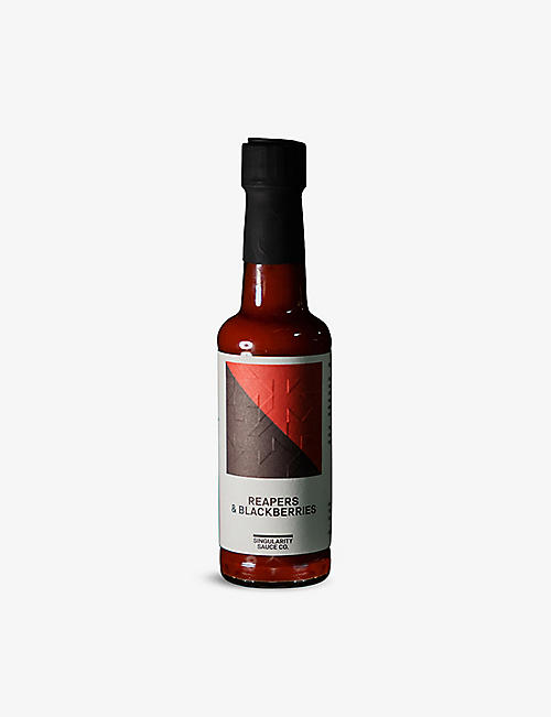 SNACKS: Singularity Sauce Co. reapers and blackberry hot sauce 148ml