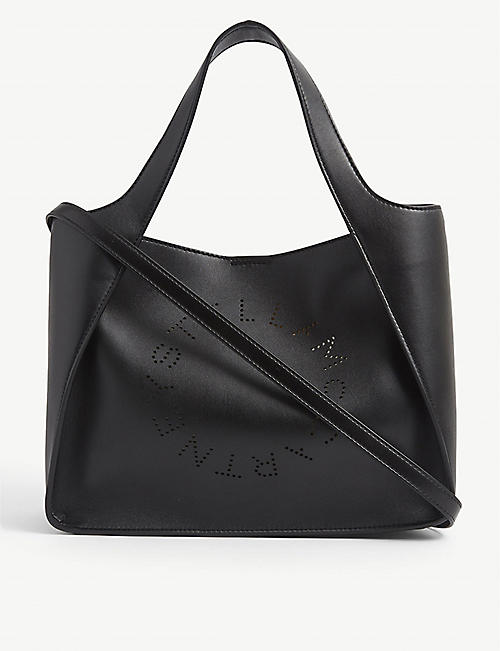 STELLA MCCARTNEY: Circle faux leather cross-body bag