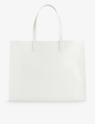 Ted baker icon leather tote online bag