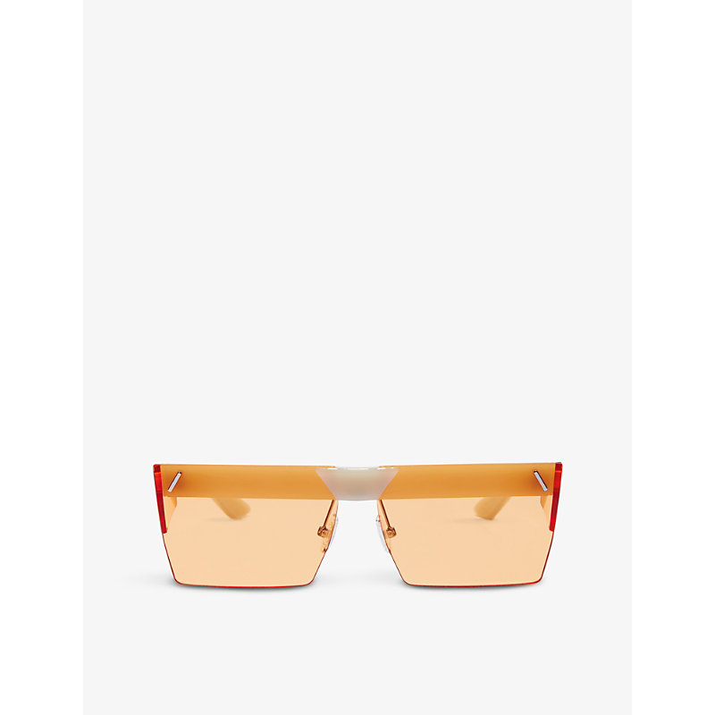 Parley For The Oceans Womens Coral Orange Clean Waves X M.i.a Interchangeable-lenses Parley Ocean Plastic® Sunglasses