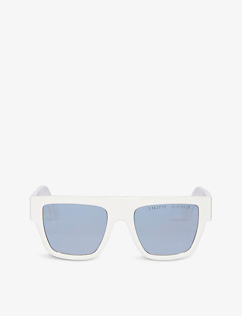 PARLEY FOR THE OCEANS: Clean Waves Archetype 01 square-frame Parley Ocean Plastic® sunglasses