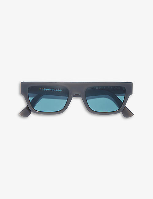 PARLEY FOR THE OCEANS: Clean Waves Archetype 02 rectangular-frame Parley Ocean Plastic® sunglasses