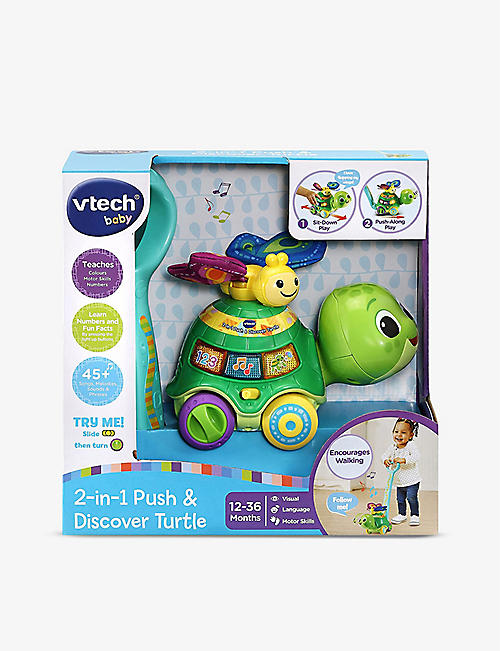 VTECH: 2-in-1 Push & Discover turtle toy
