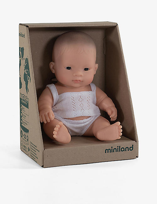 MINILANDS: Educational female baby doll 21cm