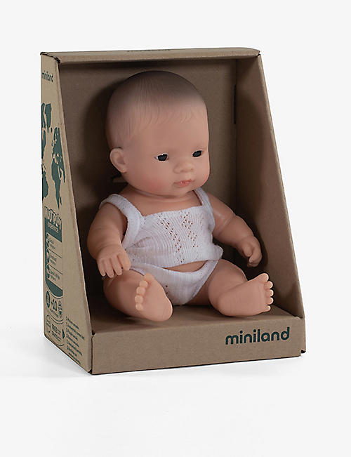 MINILANDS：益智男宝宝婴儿玩偶 21 厘米