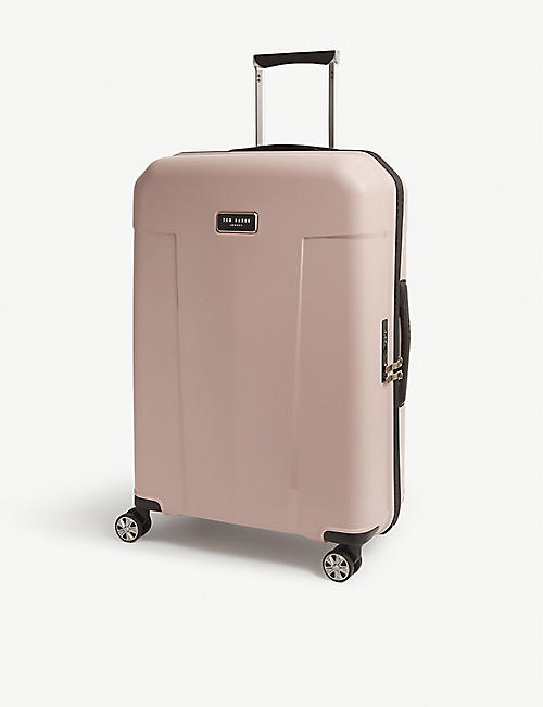 TED BAKER: Sunniy logo-embossed medium suitcase