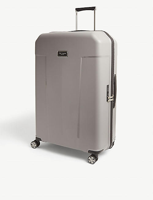 TED BAKER: Sunniy logo-embossed large suitcase
