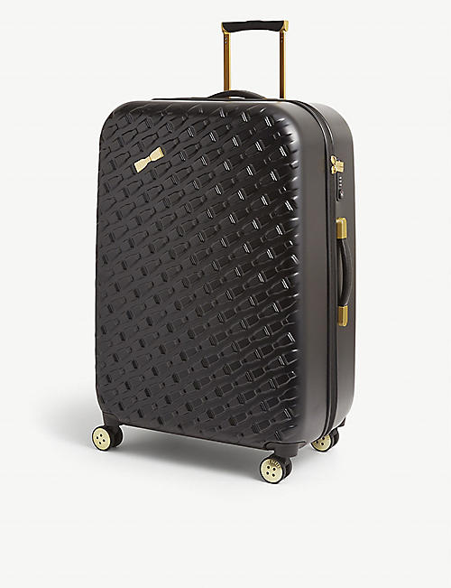 TED BAKER: Bellll bow-embellished plastic suitcase