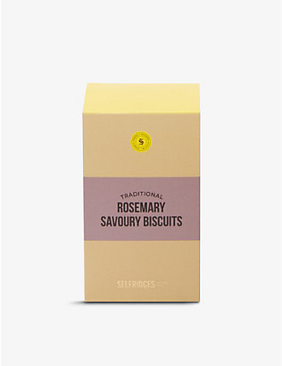 SELFRIDGES SELECTION: Rosemary savoury biscuits 150g