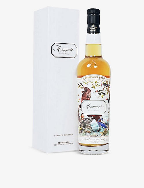 COMPASS BOX: Compass Box Menagerie 2021 limited-edition blended malt whisky 700ml
