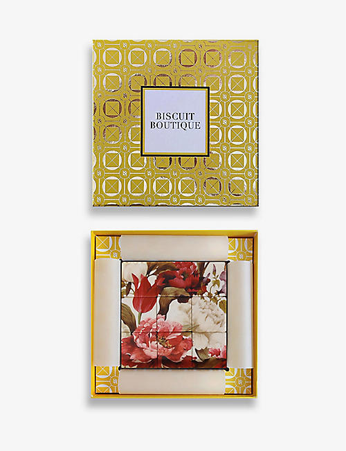 BISCUIT BOUTIQUE: Vintage Red Flowers chocolate bonbons 197g