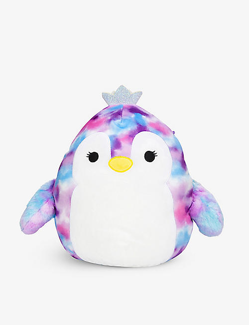 SQUISHMALLOWS: Louisa The Purple Penguin soft toy 30.5cm