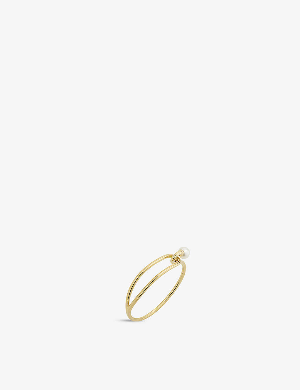 The Alkemistry Ruifier Astra Lunar 18ct Yellow-gold And Akoya Pearl Ring In 18ct Yellow Gold