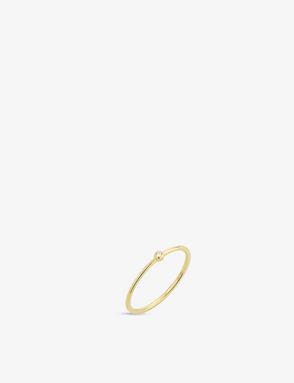 The Alkemistry Ruifier 18ct Yellow-gold And 0.1ct Diamond Flow Ring In 18ct Yellow Gold