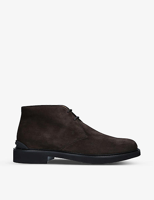 TODS: 06H suede chukka boots