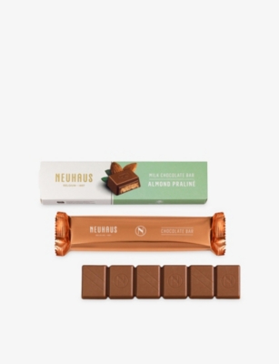 NEUHAUS: Chocolate Almond Praliné Bar 50g