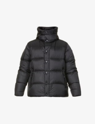 BURBERRY Leeds padded shell down hooded jacket Selfridges