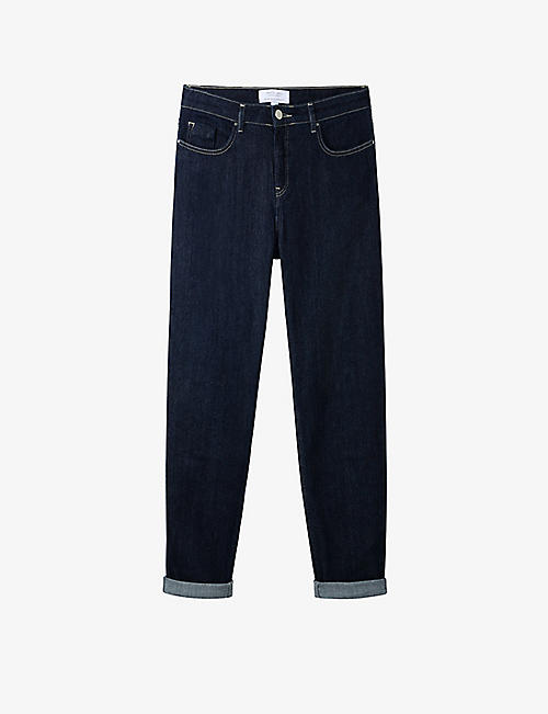 THE WHITE COMPANY: Brompton organic cotton boyfriend jeans
