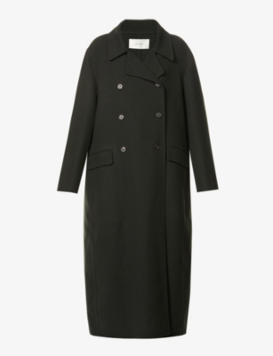 THE ROW Dilona double breasted cashmere wool blend coat