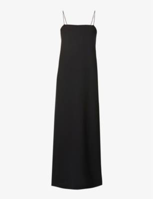 THE ROW Cenoa scoop neck woven dress Selfridges